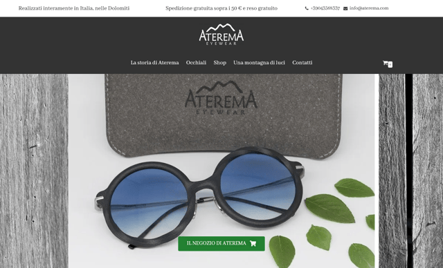 Anteprima del sito Aterema