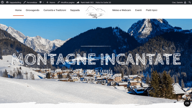 Anteprima del sito Sappada.Blog