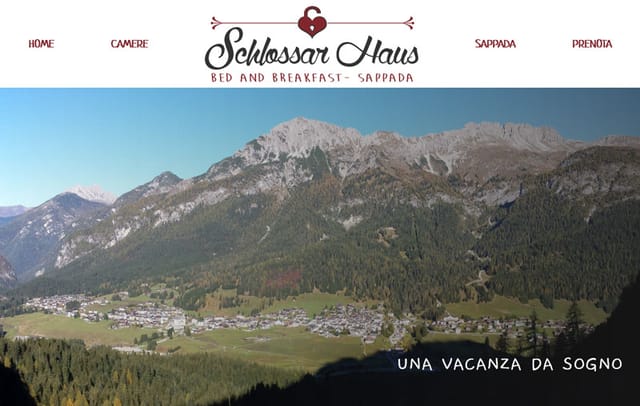 Anteprima del sito Schlossar Haus